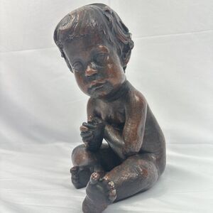 VINTAGE AUSTIN PRODUCTION 1989 INFANT BABY STATUE SCULPTURE (chipped)